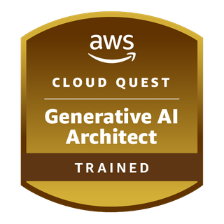 AWS Cloud Quest: Generative AI Architect training badge