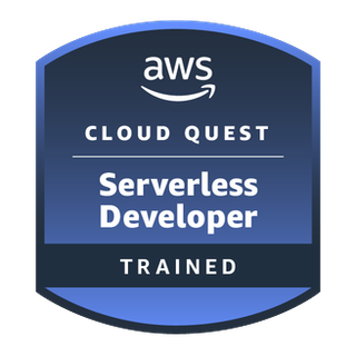 AWS Cloud Quest: Serverless Developer training badge